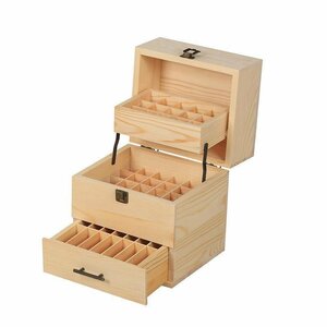 LYW624* wooden storage box aroma oil essential oil manicure cosme preservation box aroma therapy 