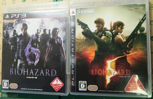 バイオハザード5 バイオハザード6 ps3 ソフト
