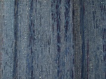 〈44〉裂き織り　絹　手織り　手作り材料に_画像5