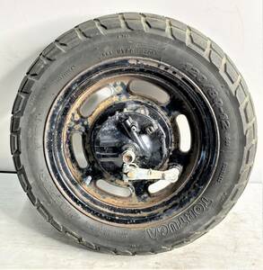 【AC16】ホンダ エイプ タイヤ付きフロントホイール/HONDA APE front wheel with tire I2208-20