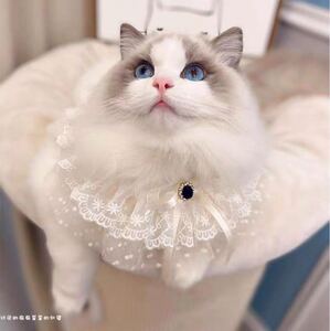猫首輪 犬首輪よだれかけ 首輪 小動物