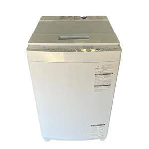 au19bz【消費税なし・良品】TOSHIBA 東芝　AW-7D7　 7.0kg 全自動洗濯機 2019年製　ウルトラファインバブル洗浄　