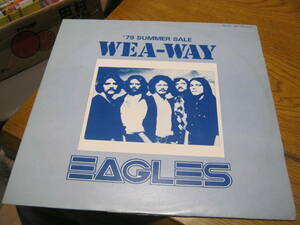 EAGLES Eagle s/ '79 SUMMER SALE WEA-WAY rare domestic LP Don Felder Don Henley Glenn Frey Joe Walsh Randy Meisner