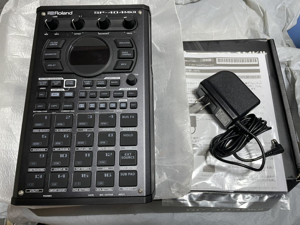 roland SP-404の値段と価格推移は?|20件の売買情報を集計したroland