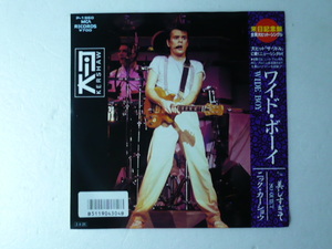 中古EP◆ニック・カーショウ☆「ワイルド・ボーイ」◆1985年/懐かしのポップロック