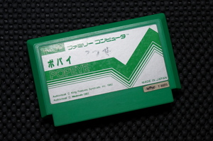 ※現状販売・任天堂 ファミコン カセット ソフト ポパイ/POPEYE 1982年/MADE IN JAPAN 日本製