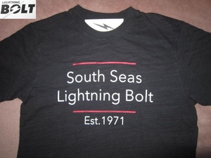 新品！ LightningBolt ライトニングボルト SURF サーフ 半袖 Tシャツ 黒 LL サーフィン サーファー bolt