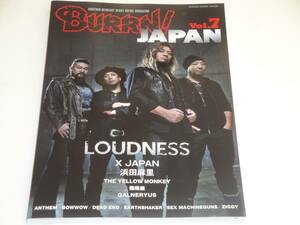 即決 BURRN! JAPAN2016　LOUDNESS高崎晃/X JAPAN/浜田麻里/THE YELLOW MONKEY/ZIGGY/陰陽座/アンセム ほか