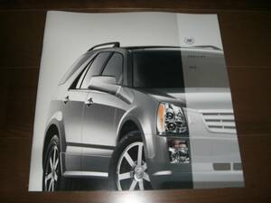  Cadillac SRX [T265S/T265E 2004 year 10 month version catalog only 22 page ] Ame car SUV