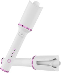 オートカールヘアアイロン 新型セラミックヘアアイロン 自動巻き髪 3段階温度調節可能 内巻き外巻き 自宅&旅行用