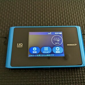 モバイルルーター NEC Speed Wi-Fi NEXT WX04 ブルー