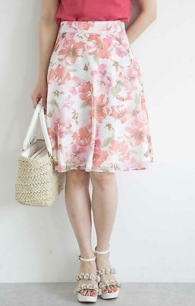 PROPORTION BODY DRESSING 花柄スカート