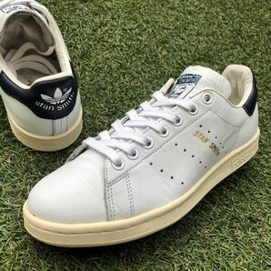 美品24 adidas STANSMISTH アディダス スタンスミス H836の画像2