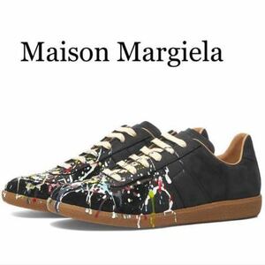 5万円スタート！ 新品 付属品付 マルジェラ maison margiela ジャーマントレーナー レプリカ german trainer replica ペイント 28cm sale