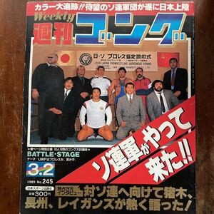 ■週刊ゴング　m　1989.03.02号　NO.245