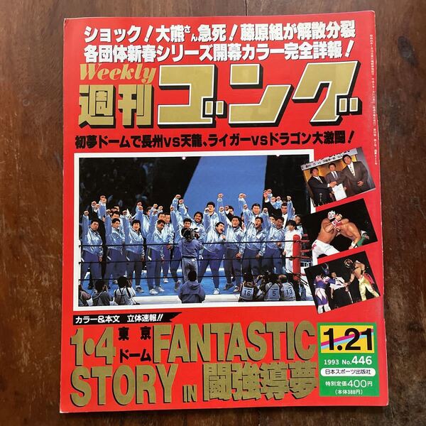 ■週刊ゴング m 1993.01.21号 NO.446