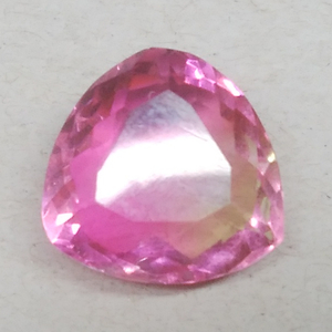 [8.94 ct] バイカラー 合成トルマリン トリリオンカット ルース 宝石 ジュエリー