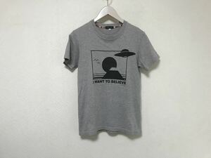  подлинный товар Paul Smith PAULSMITH хлопок Logo принт короткий рукав футболка мужской American Casual Surf милитари деловой костюм сделано в Японии S серый 