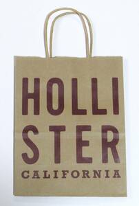  Hollister * shop sack ( paper bag )( with defect )