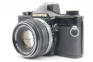 Y2197 オリンパス Olympus OM-1N ブラックペイント Auto-S 50mm F1.8 ボディ レンズセット ジャンク