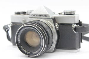 Y2200 オリンパス Olympus OM-1 シルバー Auto-S 50mm F1.8 ボディ レンズセット ジャンク