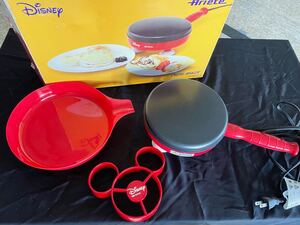 ディズニー ミッキー クレープメーカー 美品 中古