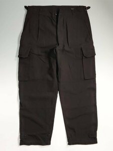COMOLI ブラック 6ポケットパンツ 3 V01-03012 コモリ