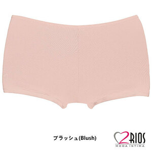  lady's shorts microfibre ...... deep put on footwear simple plain S size brush (Blush) 21972