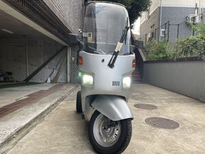 【程度良好】TA02 ジャイロキャノピー 2スト 3万㌔ LEDライト ワイドタイヤ ミニカー登録可 デリバリーボックス付き 千葉県松戸市