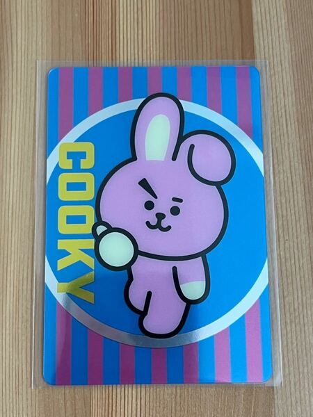 bt21メタルカードコレクション COOKY