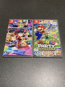 新品 Switch マリオカート8デラックス マリオパーティ スーパースターズ 2本セット