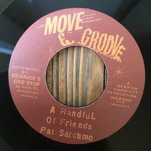 ★送料込み！お買い逃がしの方！【Pat Satchmo/A Handful Of Friends/The Kingstonians/Right From Wrong】新品7inch！Move & Groove JPN