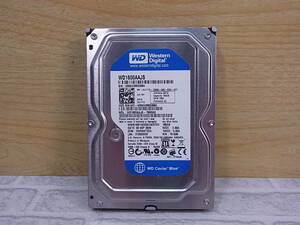 ◎J/846●ウェスタン・デジタル Western Digital☆3.5インチHDD(ハードディスク)☆160GB SATA300 7200rpm☆WD1600AAJS☆中古品