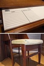 送料無料! ORIGINAL CHiPPY TELEPHPNE SEATS Table and Seat stand Retro (ミッドセンチュリー 電話台 サイドテーブル UKヴィンテージ 英国_画像4