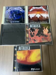 Metallica メタリカ CD５枚セット　　送料無料