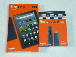 【新品未開封】Amazon アマゾン Fire TV Stick 4K Max & Fire HD 8 タブレット ブラック (8インチHDディスプレイ) 32GB