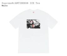 【送料無料】Supreme ANTIHERO ICE Tee white シュプリーム アンタイヒーロー アイス サイズM Logo ロゴ 白 ホワイト_画像1