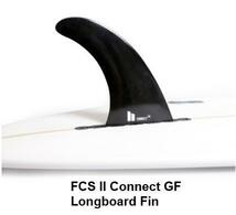 送料無料▲FCS II Connect GF Longboard Fin 8＋ Rear FIN SET_画像3