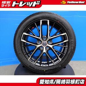 値下げ カローラクロス 18インチ 4本 新品 共豊 SMACK REVILA + 新品2本 中古2本 ナンカン AS-1 225/50R18 95H C-HR エスティマ 岡崎