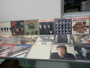 ☆営SR354-100　LP・レコード 19枚 The Beatles ビートルズ、ジョンレノン、ポールマッカートニー アビーロード　ピクチャー盤　EAS-90072