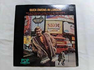 BUCK OWENS IN LONDON Live With The BUCKAROOS at the LONDON PALLDIUM 赤盤 見本盤 LP CP-8748