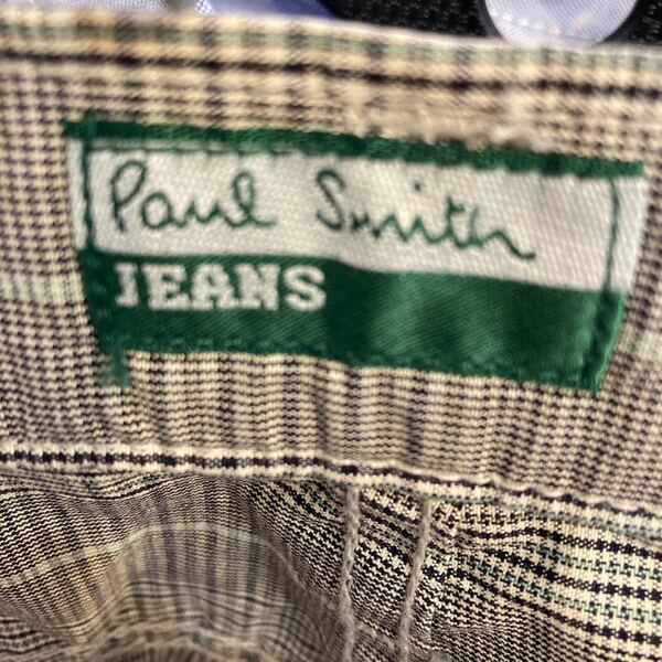 Paul Smith ポールスミス　メンズ　パンツ　　　　　　コットン100% 裏地なし　サイズ31(79)