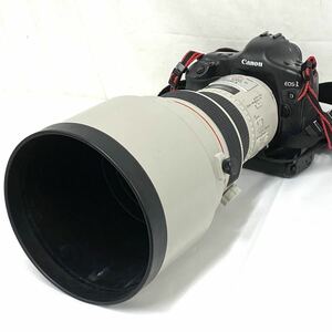 【発送元兵庫】レア Canon キャノン LENS EF 200mm 1:1.8 L ULTRASONIC レンズ カメラ ボディ EOS-1 D 動作ok 現状品 o4