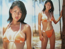 小泉里子写真集◆Bikini Mermaid◆1998年テイジンキャンギャル◆現在数々のファッション誌表紙モデルの当時貴重な水着姿◆複数落札値引あり_画像10