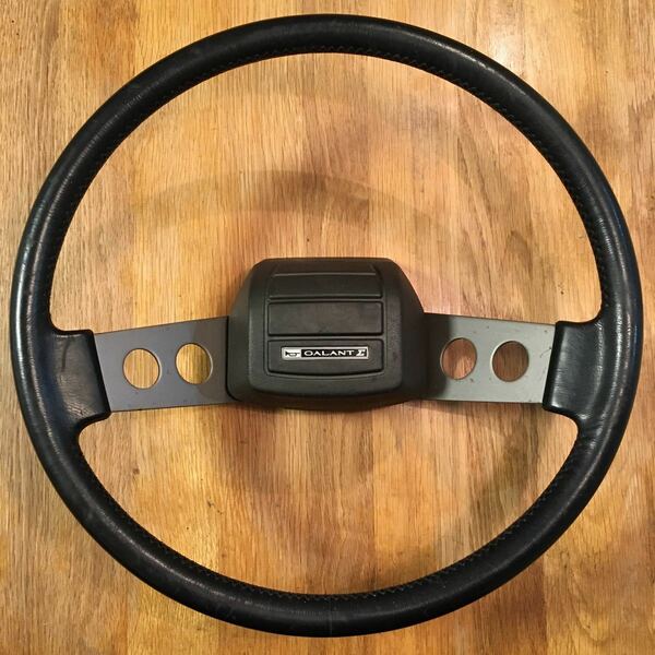 MITSUBISHI GALANT Σ Steering Wheel 三菱 ギャラン シグマ 純正 ステアリング ハンドル 旧車 当時物