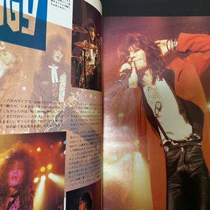 ロッキンf 1988年1月号 DEAD END 44MAGNUM MICK JAGGER AEROSMITHの画像5