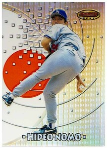 即決! 1997 野茂英雄 MLB Bowmen's Best REFRACTOR カード #BBl 5