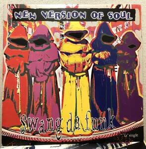 レア 倉庫出 画ジャケ付き 当時物 1993 New Version Of Soul / Swang Da Funk Original US 12 90s Boom Bop New School ミドル 絶版