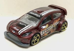 ラスト 2012 Ford Fiesta フォード フィエスタ Mark Jones マーク ジョーンズ Rally Race Car 2015 Dark Red ダーク レッド Ken Block