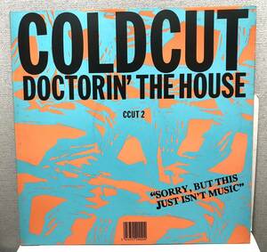 レア 倉庫出 オリジナル 初版 1988 Coldcut Feat Yazz & The Plastic Population / Doctorin' The House コールドカット Original UK 12
